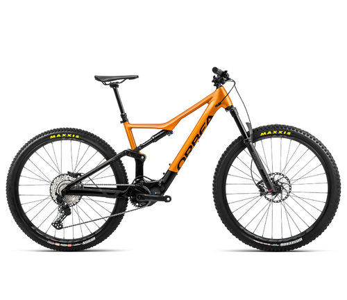 ORBEA RISE H30 Orange-Black sähkömaastopyörä